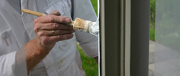 Fenster streichen und lackieren